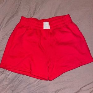 High waisted Hollister sweat shorts